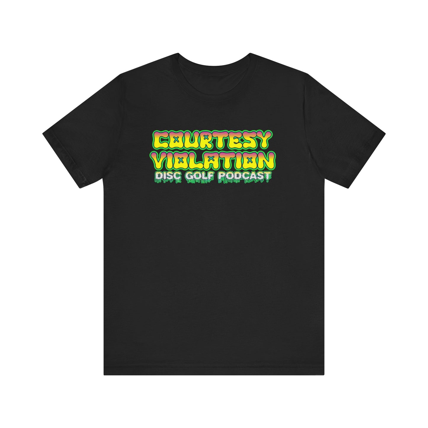 Courtesy Violation Logo - Multiple colors to choose from-  Unisex Jersey Short Sleeve Tee