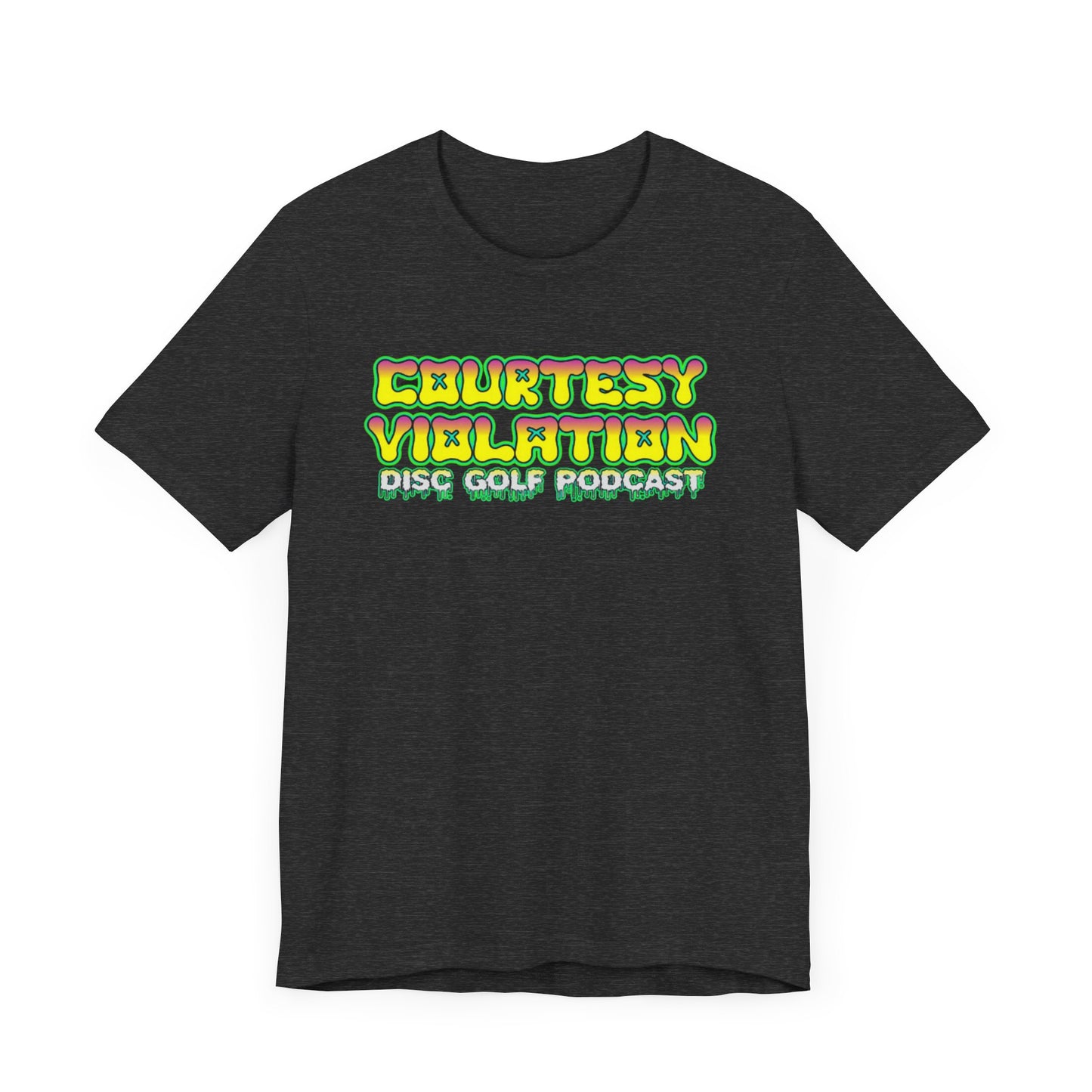 Courtesy Violation Logo - Multiple colors to choose from-  Unisex Jersey Short Sleeve Tee