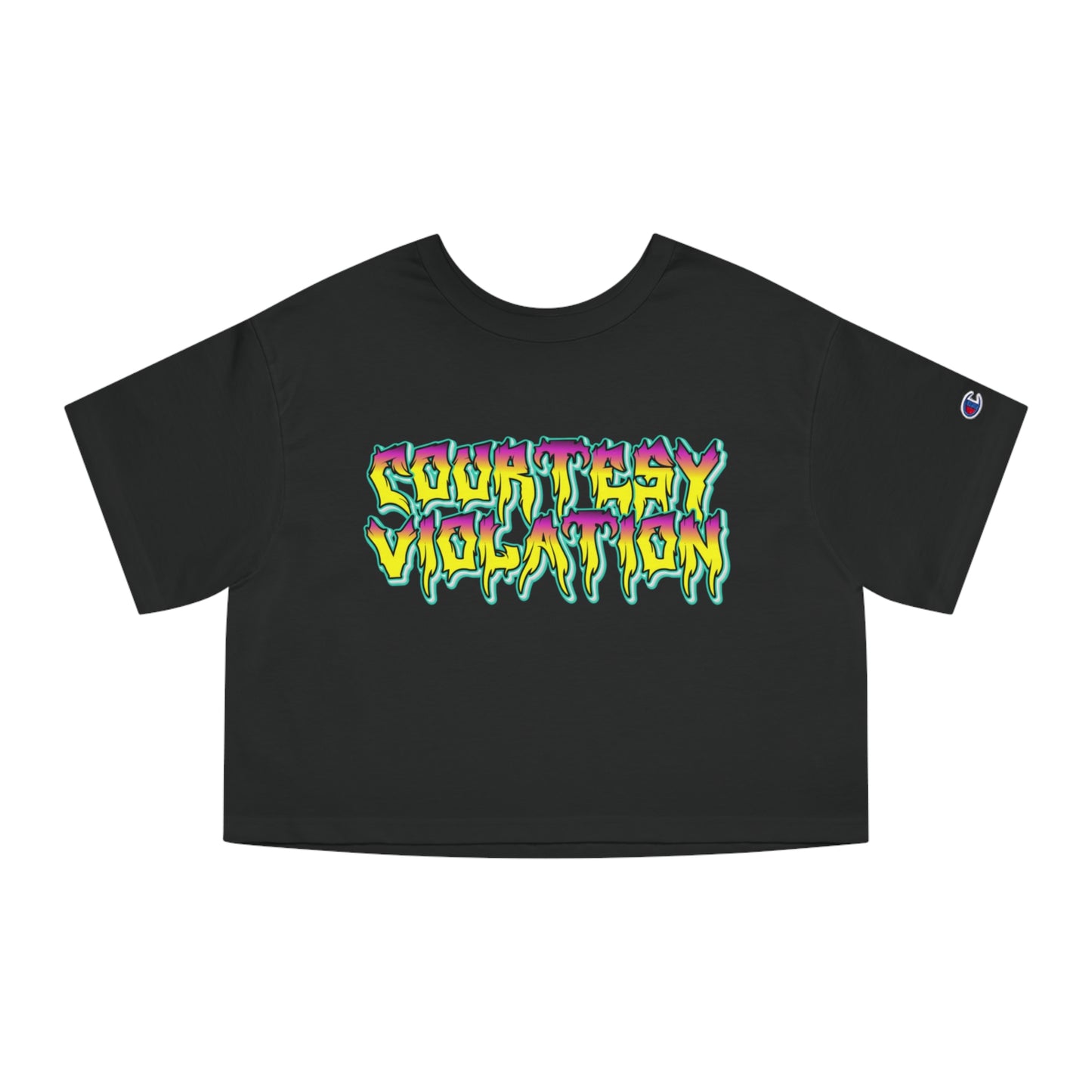 CVP  Logo #2- 4 colors to choose from-Champion Women's Heritage Cropped T-Shirt