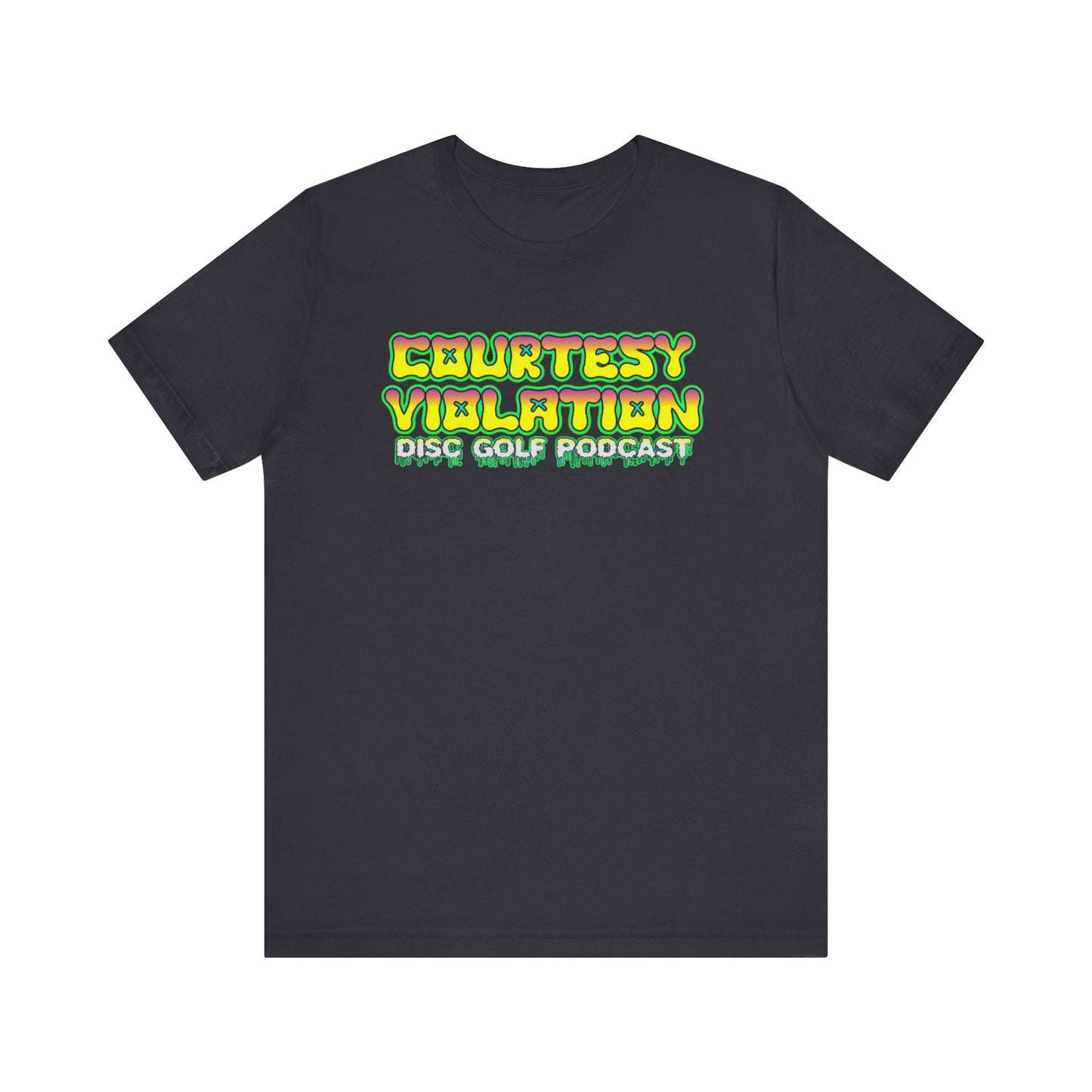 Courtesy Violation Logo - Multiple colors to choose from-  Unisex Jersey Short Sleeve Tee