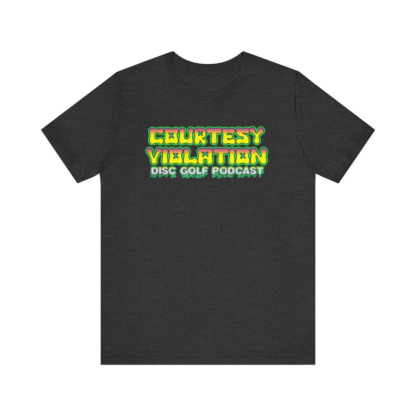 Courtesy Violation Logo - Multiple colors to choose from-  Unisex Jersey Short Sleeve Tee